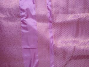 Vintage Pink Floral Saree