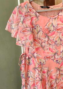 Floral Print Maxi Dress