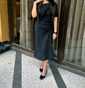 Black Sheer Dress