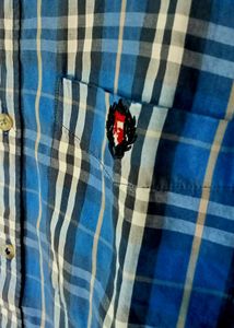 ADD-ONCE Blue Checkered Shirt