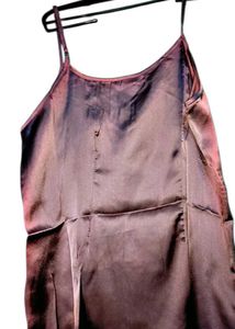 Shein Party Medium Length Sleeveless Relaxed Fit T