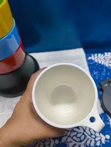 Rainbow Cups: Set Of 6 Melamine Cups