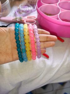 5-Colorful Bead Bracelets