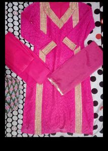 Elegant Pink Kurta Set(new)