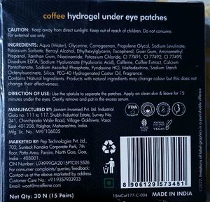 mCaffeine Eye Patches