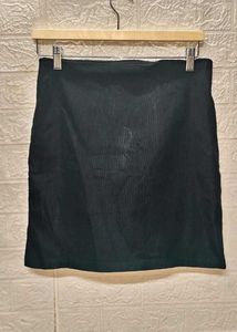 Black Mini Formal Skirt