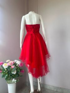 Premium Party Wear Red Dress
