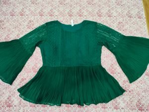 Peplum Crop Top
