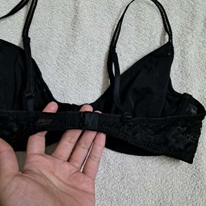 Sexy Black Lace Underwired Bra