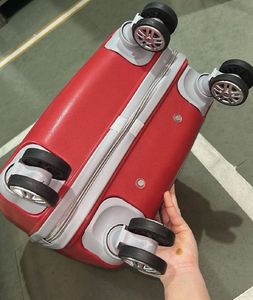 Red Mindesa Suitcase- New