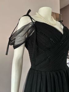 Black Luxe Quality Gown