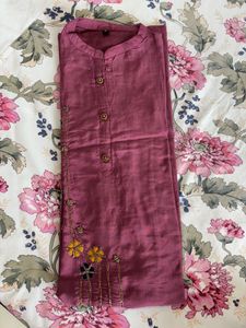 Elegant Embroidered Kurta