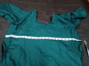 Teal Embroidered Kurta Set