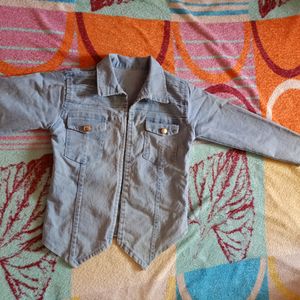 Denim Overcoat
