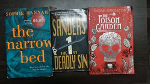 Combo of 3 Crime thriller books