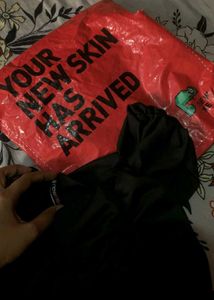 NEW ME BLACK OFFSHOULDER DRESS