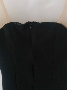 SEXY BODYCON WITH SHEER SLEEVE