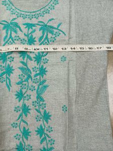 New Kurti With Thread Work