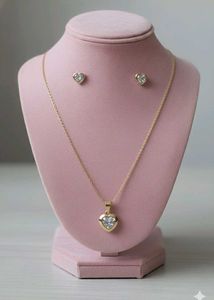 Petite Love drop Necklace & Earring Set
