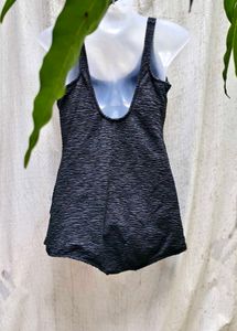 62108. Black One Piece Swimsuit