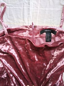 Forever21 Pink Velvet  (Aesthetic)