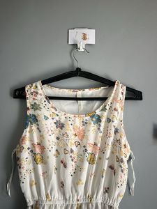 Floral Print Hi-Lo Dress