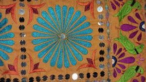 Embroidered Textile Art (Desi Kathiyawadi)