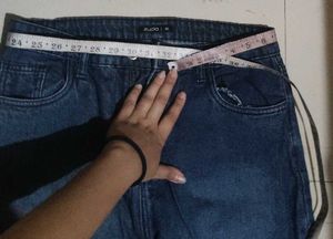 Dark Blue Denim Jeans