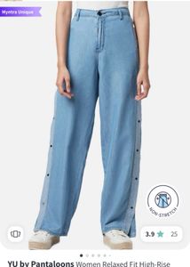 Pantaloons Relaxed High Rise Jeans