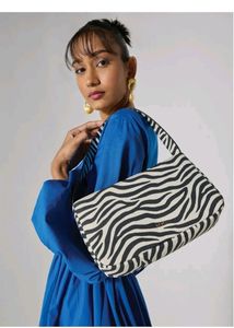 Iykyk Edgy Black And White Bag..