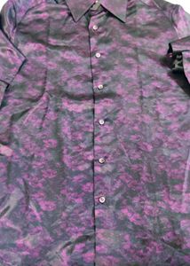 Stylish Parx silk Shirt beautiful floral print