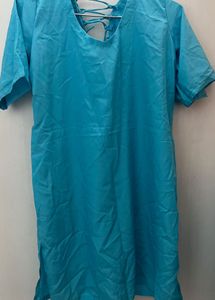 Stylish Blue Tunic Top and salwar  for Women