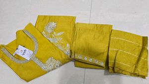 Elegant Yellow Kurta Set