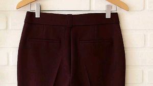 Flared Maroon Pants