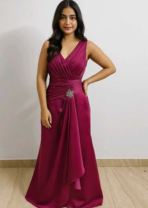 Satin Gown