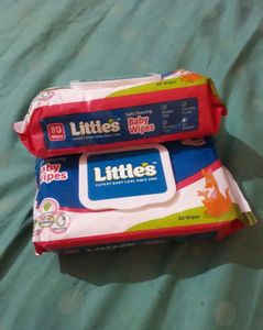 Little's Baby Wipes - 80 Count buy 1 get