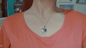 Vintage Openable Heart Necklace