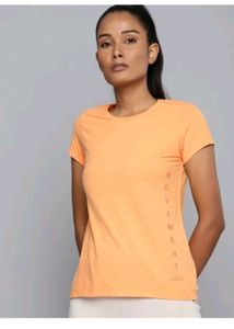 HRX by Hrithik Roshan Orange Tee