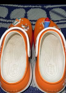 Orginal Orange Crocs