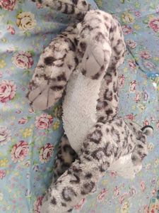 Cute Stuffed Snow Leopard