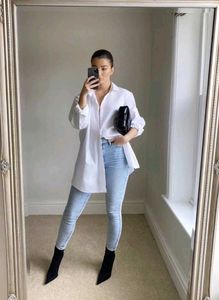 Long White Shirt