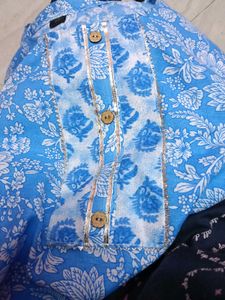 Blue And Green Suit New