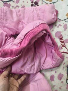 Cute Pink Hoodie Jacket for 4-7; years girl