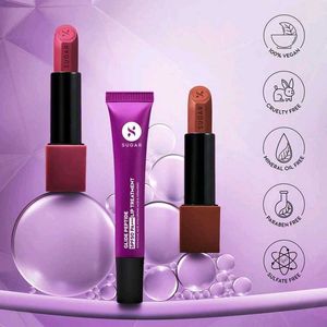 SUGAR Glide Peptide Serum Lipstick- 02 Positano Pe