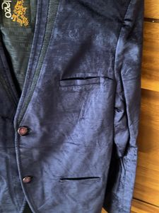 Blue Velvet Jacket