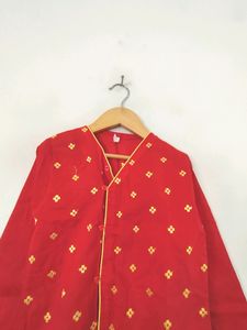 Red And Yellow Kurta Set (Boy&#39;s)