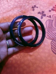Blue Shining Bangles