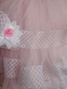 Pink Flower Girl Dress