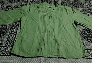 Green Tunic Top