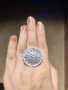 Statement Crystal Cocktail Ring